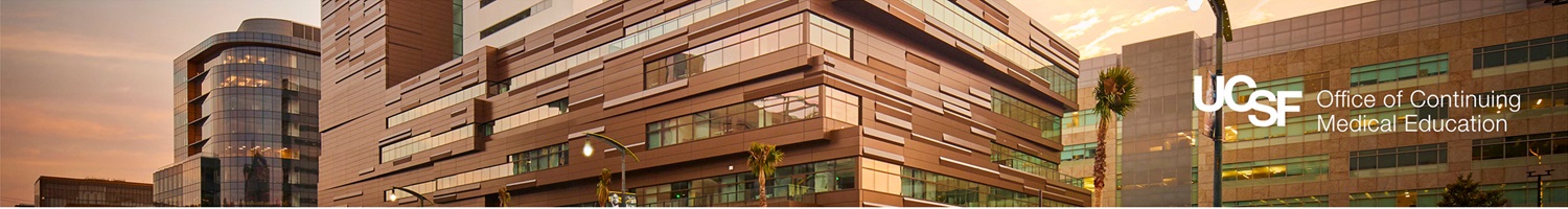 UCSF CE Trainings & Clinics Banner